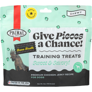 Give Pieces a Chance 4oz Jerky Treats