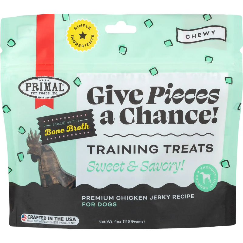 Give Pieces a Chance 4oz Jerky Treats