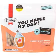 Crunchy Primal Freeze Dried Treats w/ Goat's Milk