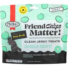 Friendchips Matter! 4oz Primal Jerky Treats