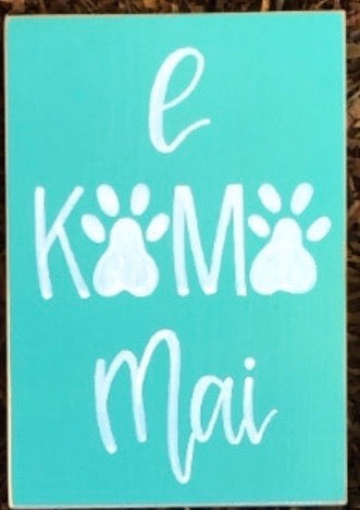 Wooden signs by Opihi Maui Designs